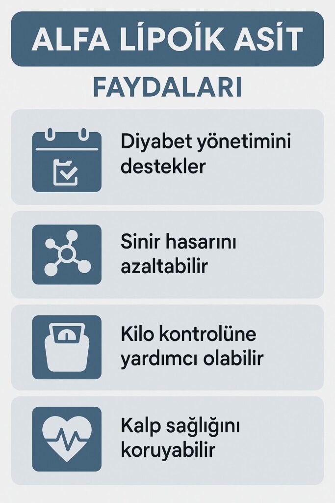 Alfa Lipoik Asit: Tanım ve Faydaları 1 Alfa Lipoik Asit: Tanım ve Faydaları