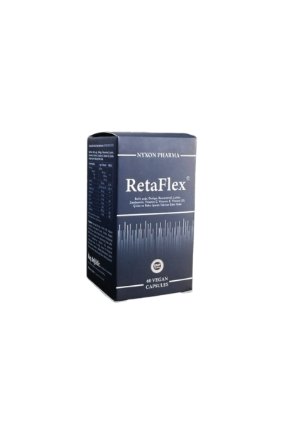 RetaFlex kapsül – AREDS2 formülüyle göz sağlığına ve makula fonksiyonlarına katkı sağlayan takviye edici gıda