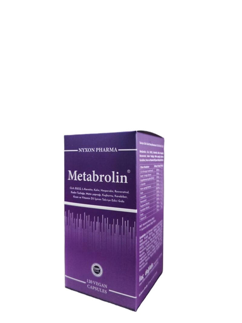 Metabrolin 120 Vegan Kapsül